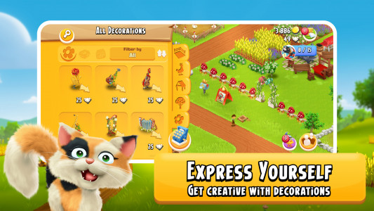 اسکرین شات 5 بازی hay day (هی دی)