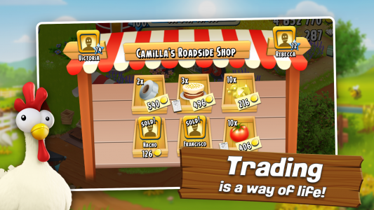 اسکرین شات 2 بازی hay day (هی دی)