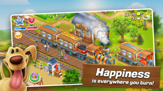 اسکرین شات 4 بازی hay day (هی دی)