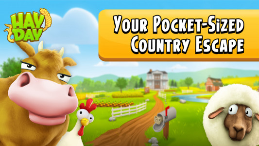 اسکرین شات 1 بازی hay day (هی دی)