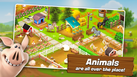 اسکرین شات 3 بازی hay day (هی دی)