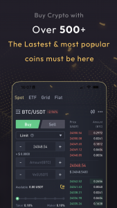اسکرین شات برنامه LBank - Buy Bitcoin & Crypto 4