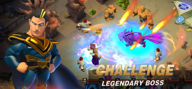 اسکرین شات بازی Clash of Legends:Heroes Mobile 4