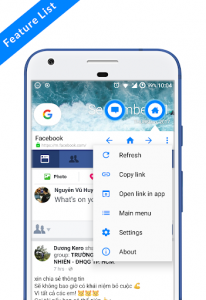 اسکرین شات برنامه Lite for Facebook and Messenger 5