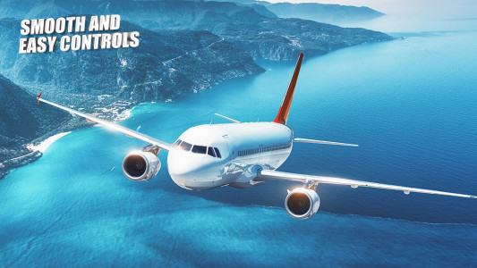 اسکرین شات برنامه Flight Simulator - Plane Games 4