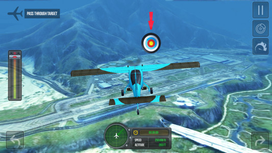 اسکرین شات 5 برنامه Flight Simulator - Plane Games