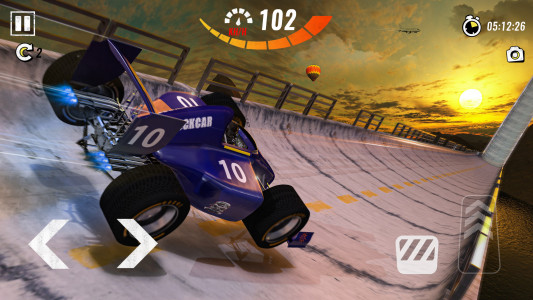 اسکرین شات برنامه Mega Ramp - Formula Car Racing 5