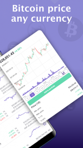 اسکرین شات برنامه Bitcoin price - Cryptocurrency widget 2