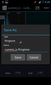 اسکرین شات برنامه MP3 Cutter & Ringtone Maker 4