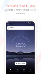 اسکرین شات برنامه Focus To-Do: Pomodoro & Tasks 1