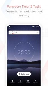 اسکرین شات 1 برنامه Focus To-Do: Pomodoro & Tasks