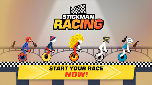 اسکرین شات بازی Stickman Racing 5