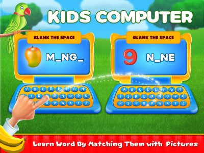 اسکرین شات بازی Kids Computer - Learn And Play 1