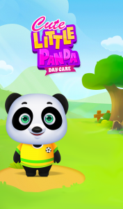 اسکرین شات بازی Panda Spa Salon Daycare Game 1