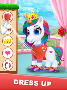 اسکرین شات بازی Unicorn Pony Princess Game 1