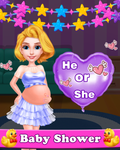 اسکرین شات 5 بازی Pregnant Mommy Salon Makeover