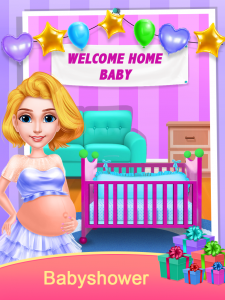 اسکرین شات بازی Pregnant Mommy Salon Makeover 4