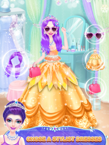 اسکرین شات بازی Ice Princess Salon Makeover 3