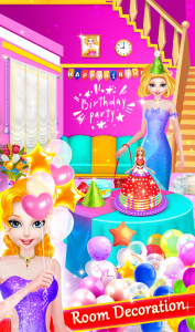 اسکرین شات بازی Princess Birthday Cake Party S 3