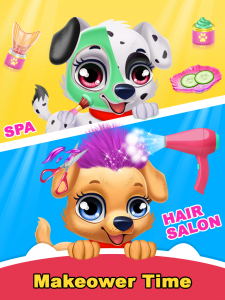 اسکرین شات بازی My Virtual Puppy Pet Salon Care 3