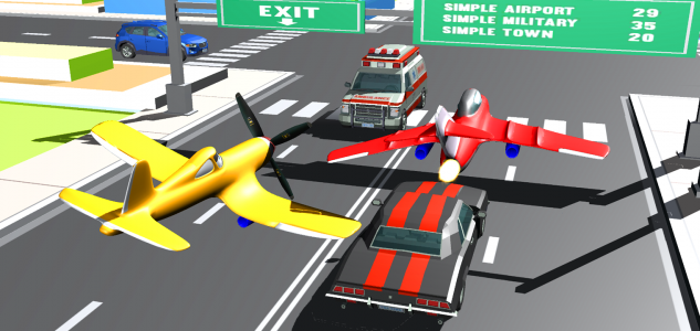 اسکرین شات بازی Super Jet Air Racer 1