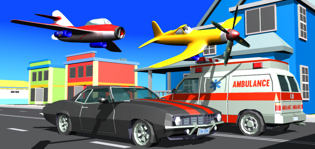 اسکرین شات بازی Super Jet Air Racer 2