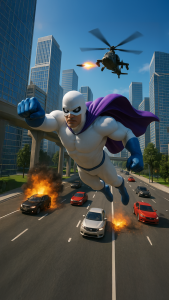 اسکرین شات 6 بازی Super Hero Flying School