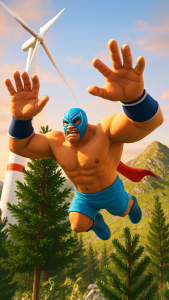 اسکرین شات 2 بازی Super Hero Flying School