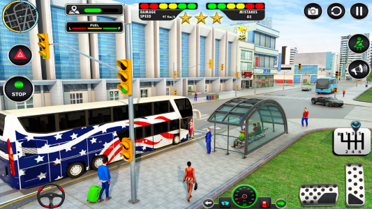 اسکرین شات بازی Coach Bus Simulator Driving 3D 8