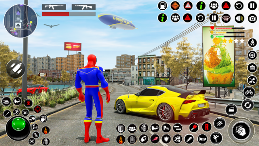 اسکرین شات بازی Spider Games: Spider Rope Hero 7