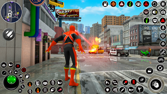 اسکرین شات 3 بازی Spider Fighter: Superhero Game