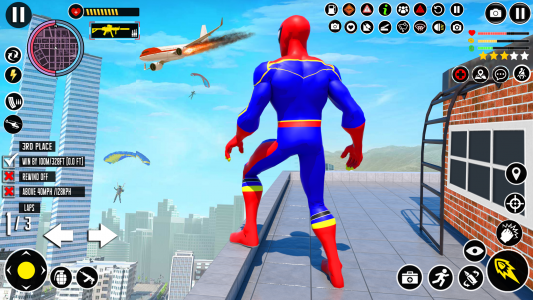 اسکرین شات بازی Spider Games: Spider Rope Hero 2