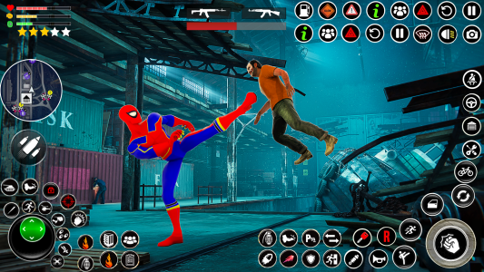 اسکرین شات بازی Spider Games: Spider Rope Hero 3