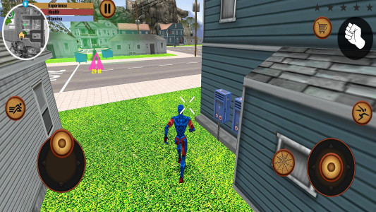 اسکرین شات بازی Mutant Spider Hero: Miami Rope hero Game 3