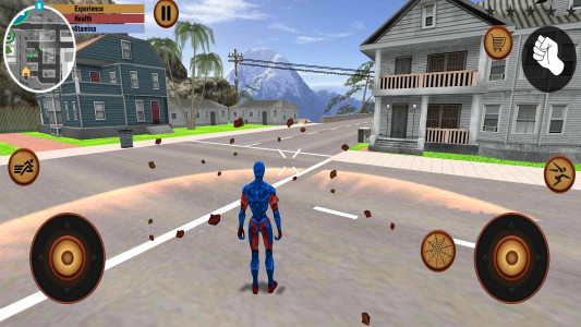 اسکرین شات بازی Mutant Spider Hero: Miami Rope hero Game 6