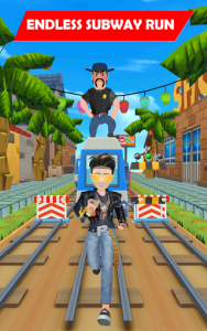اسکرین شات بازی Subway Train Surf : Running Games! 7