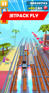 اسکرین شات بازی Subway Train Surf : Running Games! 3