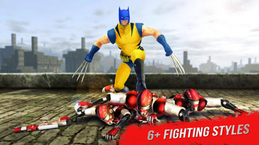 اسکرین شات بازی Superhero X Fighting Game 1