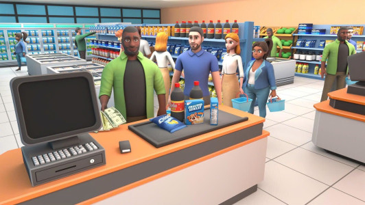 اسکرین شات 5 بازی Supermarket Tycoon 3D