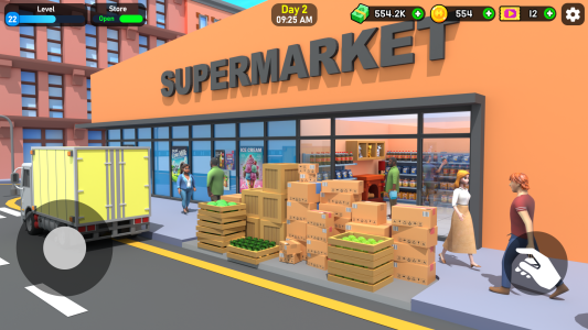 اسکرین شات 1 بازی Supermarket Tycoon 3D