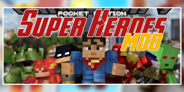 اسکرین شات برنامه Superheroes Mod for Minecraft PE 3