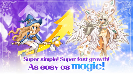 اسکرین شات بازی Magical Girl: Idle Pixel Hero 3
