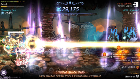 اسکرین شات 6 بازی Magical Girl: Idle Pixel Hero