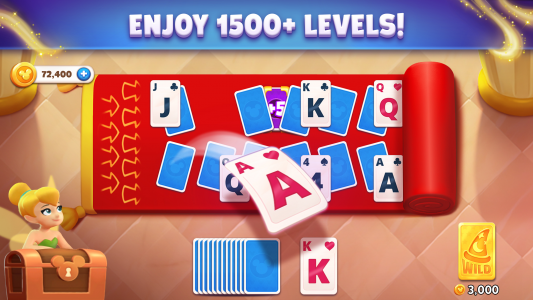 اسکرین شات بازی Disney Solitaire 4