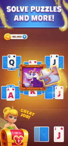 اسکرین شات 3 بازی Disney Solitaire