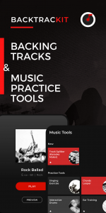 اسکرین شات برنامه BACKTRACKIT: Musicians Player 1
