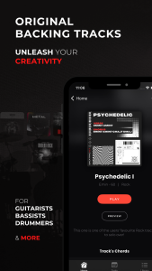 اسکرین شات 4 برنامه Backtrackit: Musicians Player
