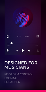 اسکرین شات برنامه BACKTRACKIT: Musicians Player 3