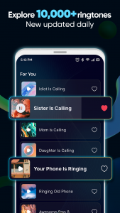 اسکرین شات 1 برنامه Phone Ringtones For Android