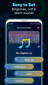 اسکرین شات 3 برنامه Phone Ringtones For Android
